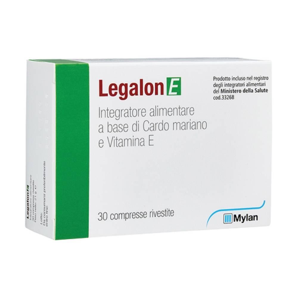Integratore Alimentare Legalon E con Cardo Mariano e Vitamina E - 30 Compresse R