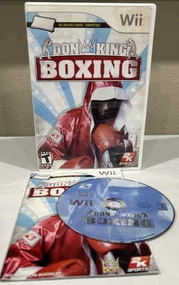 Don King Boxing (Nintendo Wii, 2009) - CIB Complete In Box Tested And Working 