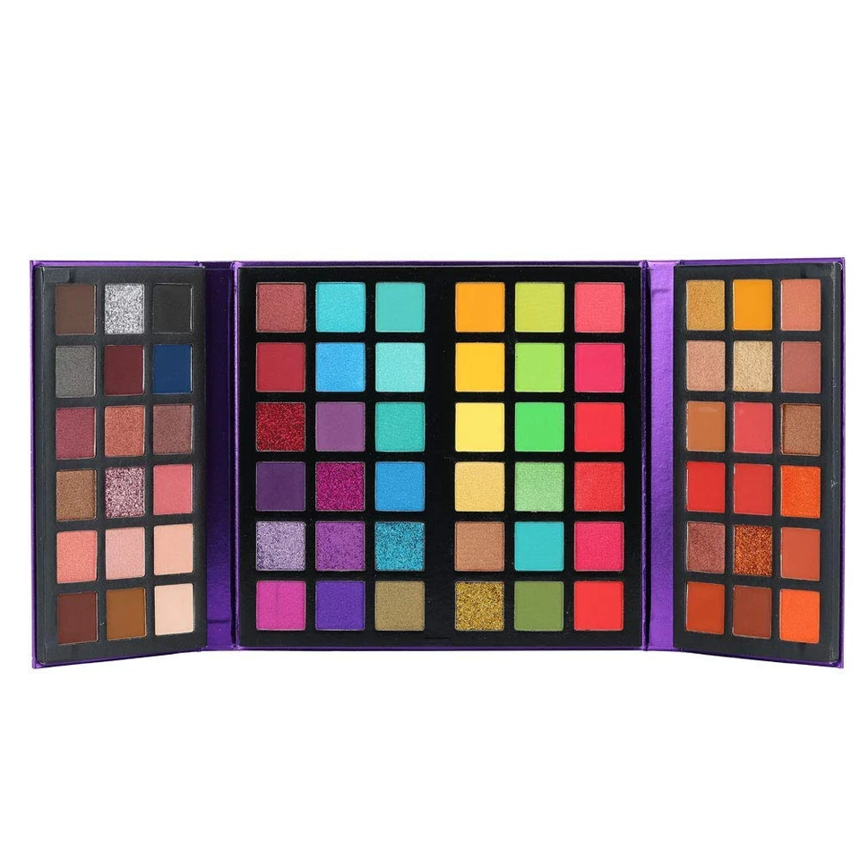 72 Colors Ultra Secret Eyeshadow Palette, 4 In1 Color Board Matte Shimmer Glitte - Image 3 of 4