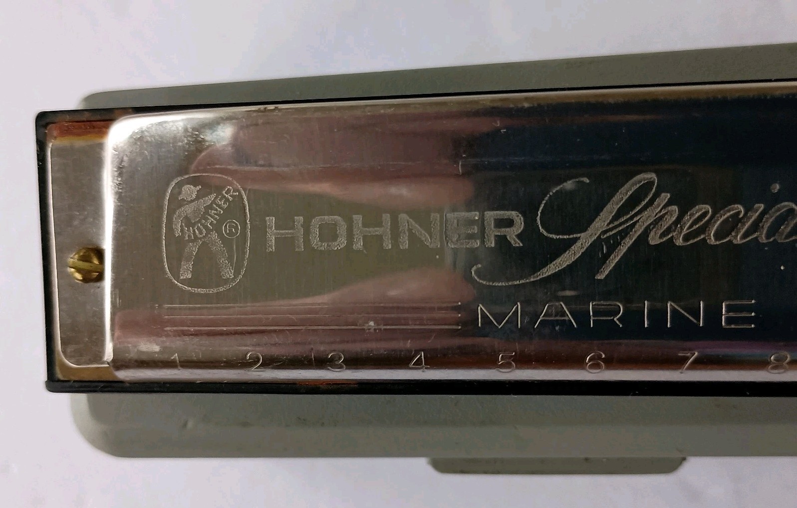 Hohner Special 20 Harmonica Marine Band Key of E Germany Case Diatonic VTG