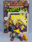 1990 WINGNUT & SCEWLOOSE Loose Complete WITH 44 card Ninja Turtles VINTAGE TMNT