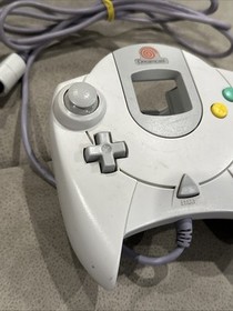 Vintage SEGA Dreamcast HKT-7700 OEM Controller Wired Gray White UNTESTED