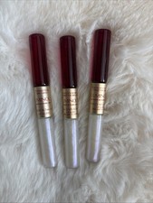 Set of 3 Bath Body Works LUMINOUS MINI ROLLERBALL PERFUME LIP GLOSS DUO