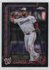 2025 Topps Chrome Black Lava Refractor /10 Luis Garcia Luis García Jr #269 tw0