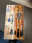 Original Vintage 1960 Barbie - 850 Blond Barbie #3 or #4 w/box & accessories