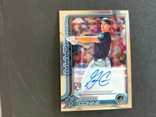 Griffin Conine 2025 Topps Chrome Auto Autograph Rookie RC Marlins F5