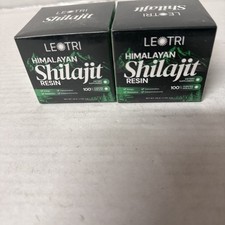 Pure 100% Himalayan Shilajit Soft Resin 50g/100 Serv Organic Potent 2X
