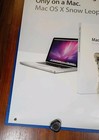 VINTAGE 2009 APPLE P0STER MAC OSX SNOW LEOPARD NEVER DISPLAYED ALWAYS ROLLED 28" — photo 2