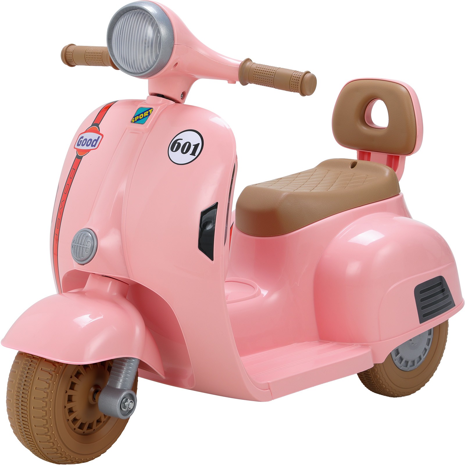Kids Electric Motorcycle, Ride On Toys w/ LED Headlight & Music for Kids Ages 3+