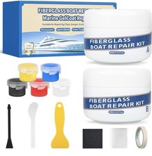 Gel Coat Repair Kit for Boats, Fiberglass Boat Repair Kit Marine Fiberglass Kit