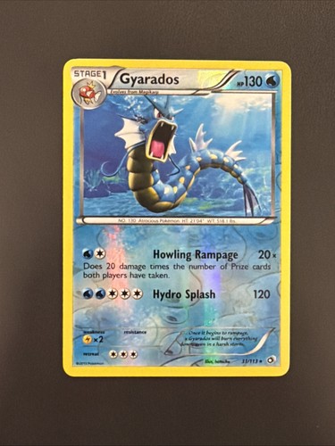 Gyarados 31/113 Legendary Treasures Reverse Holo Rare