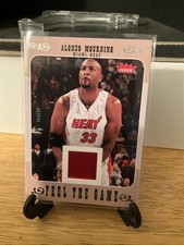 2007-08 Fleer Alonzo Mourning Feel The Game Jersey #FG-AM Miami Heat