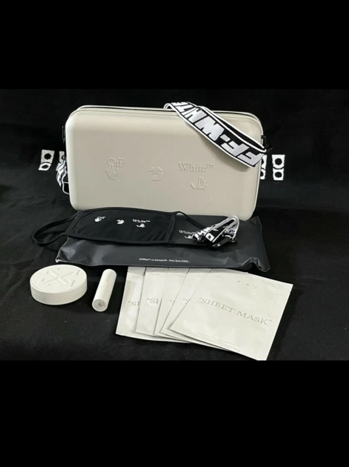 Juego Caja Protección Off White X AMORE PACIFIC, Corea del Sur Edición Limitada Foto 3 de 4