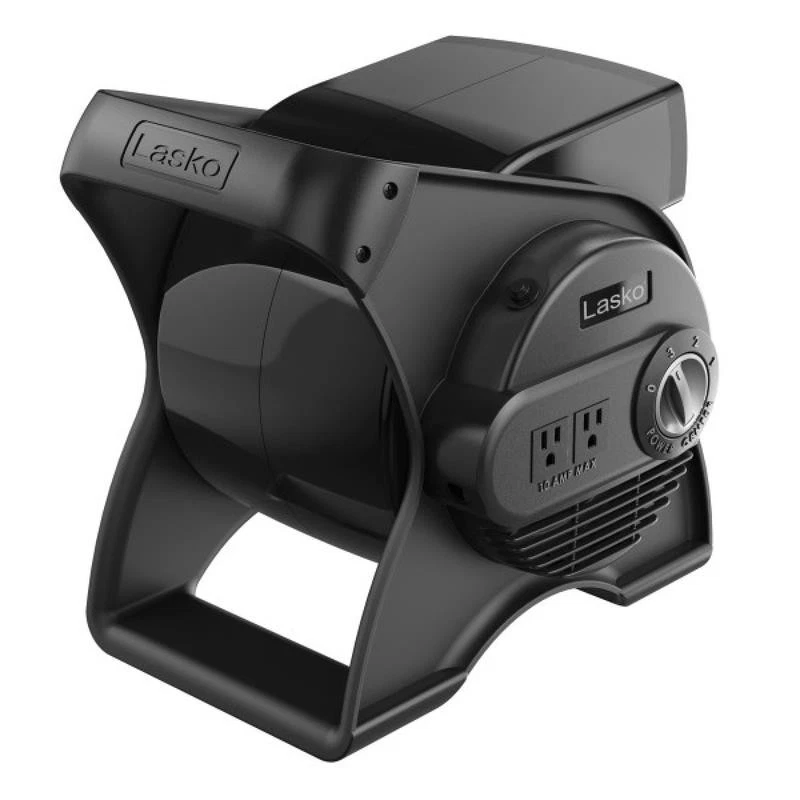 Lasko U12104 120V 100/75W 3-Speed Plastic Grey Indoor Blower Fan 12" - Image 3 of 4