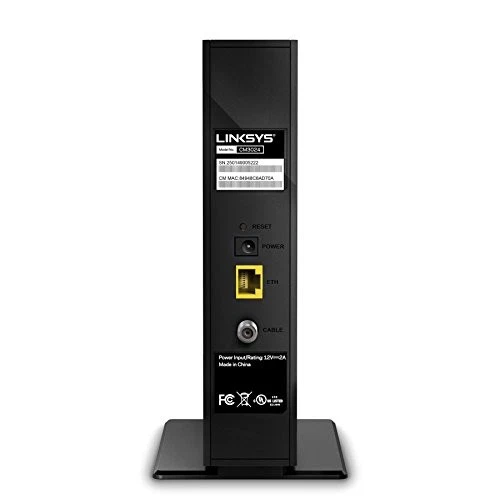 LINKSYS HIGH SPEED DOCSIS 3.0 24X8 CABLE MODEM CM3024 - NO WIFI - Image 3 of 4