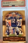2007 DONRUSS CLASSICS TOM BRADY #58 NEW ENGLAND PATRIOTS PSA 9 GEM MT