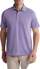 Tommy Bahama Paradiso Polo Short Sleeve, Whisper Violet, M