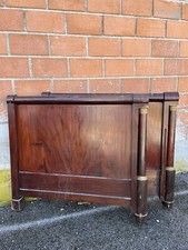 Letto Impero Piuma Di Mogano