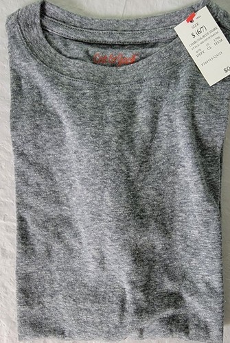 JUEGO DE 2 camisetas CAT & JACK de manga corta de carbón/tiburón azul pequeño (6-7) - Imagen 2 de 8
