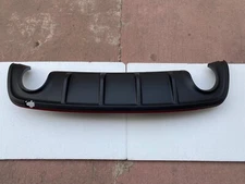 Spoiler Dam Rear Bumper Julietta Red Edge Double Exhaust ORIGINAL