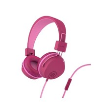 JLab JBuddies Studio Wired Kids Headphones On-Ear, Volume Limiter, School/Travel
