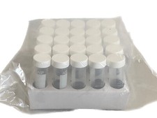(25/Pk) ASP Lab 50mL Plastic Graduated Conical Centrifuge Tubes w/ Screw Caps