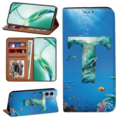 Für Motorola Moto E14/G24/G34/G35/G45/G55/G85/Edge 50 Leder Ständer Cover Hülle. - Bild 30 von 35