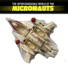 Micronauts Battle Cruiser Near Complete Takara 1976 MEGO inter-changeables