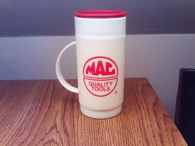 RARE LKE NEW VINTAGE MAC QUALITY TOOLS LIDDED MUG 16 OUNCE HARMONY