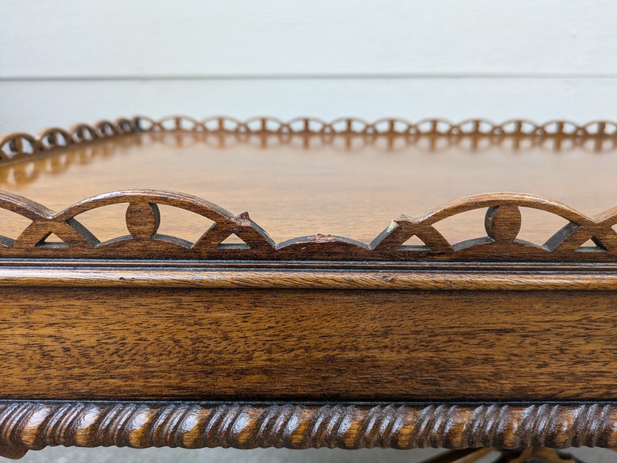 Henredon Historic Natchez Collection Chippendale Butler Tea Tray