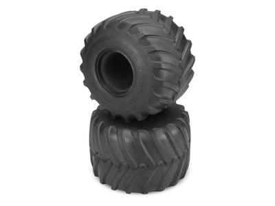 J Concepts 3169-01 Firestone Monster Truck Tire Blue Compound 1 Pair