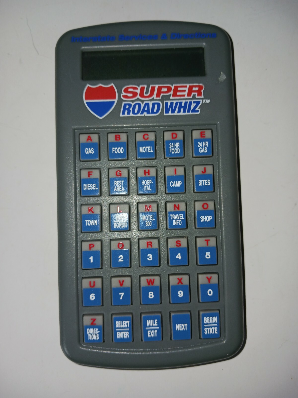 Super Road Whiz Pre GPS Highway Services Directions Info By Ultradata