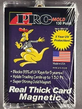 1x Pro Mold MH130 Original 130pt Magnetic Card Holder One Touch  -Made in USA!