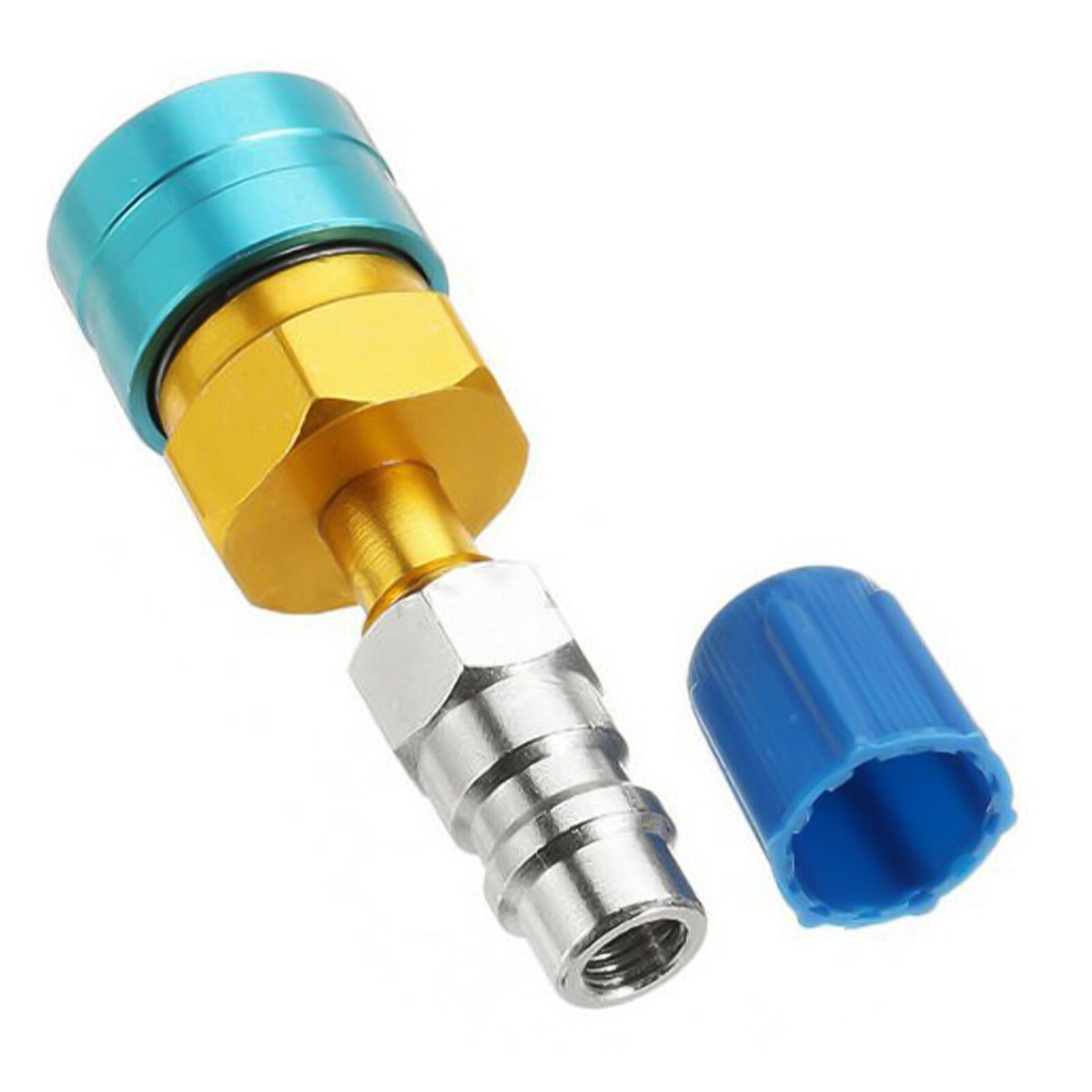 Adaptateur Clim R1234YF à R134A Coupleur Rapide Raccord De Tuyau De Système Raccord R1234yf
