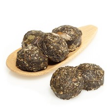 Yunnan Liść lotosu Pu-erh Herbata Ciasto Mini Tuocha Detox Wyszczuplająca herbata ziołowa 50g