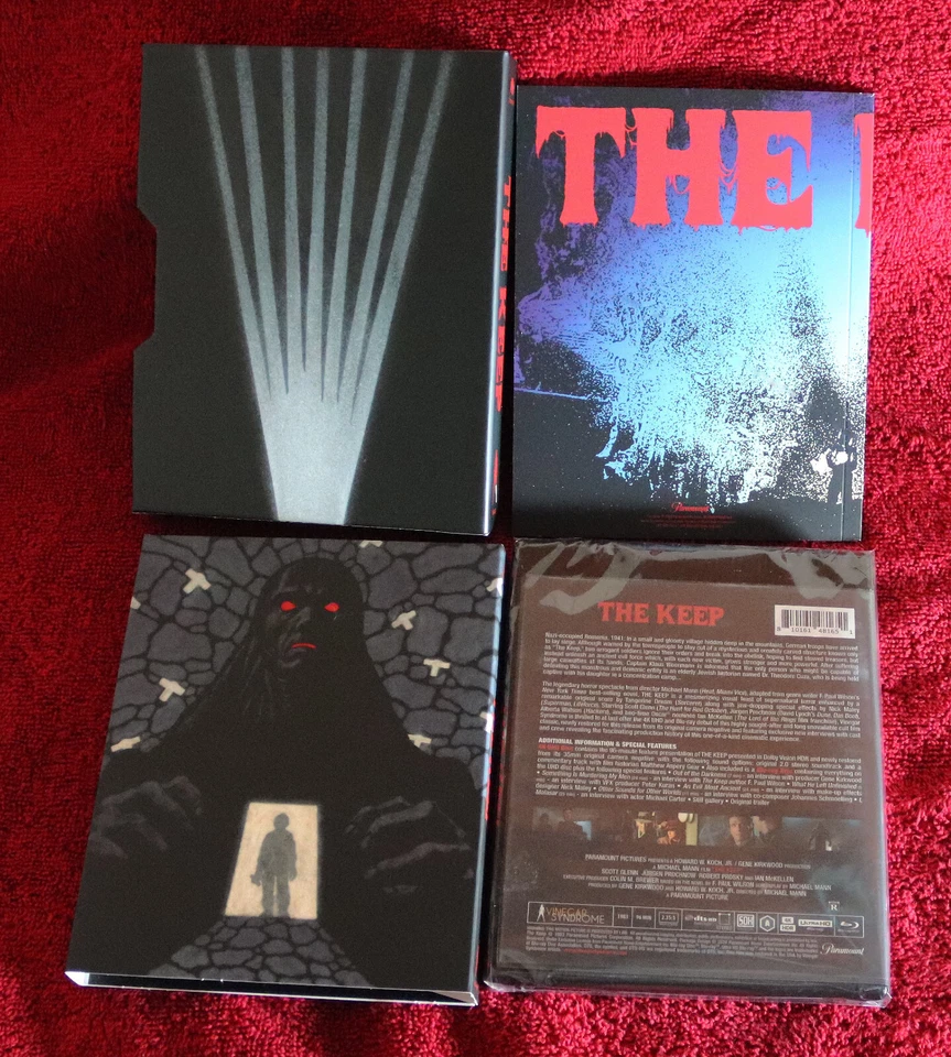 THE KEEP 4K Vinegar Syndrome Michael Mann Gabriel Byrne Ian McKellen Scott Glenn Foto 2 de 3