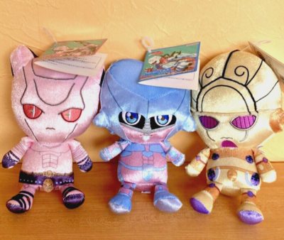 JoJo's Bizarre Adventure Crazy Diamond Killer Queen Plush Stuffed