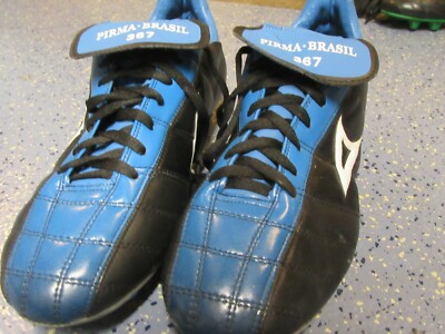 Crampons De Foot Pirma Prince Noir/Bleu - NEUF Avec Défauts - Pointures à Vérifier