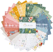 Albion Riley Blake 5" Stacker 100% Cotton Precut Squares by Amy Smart
