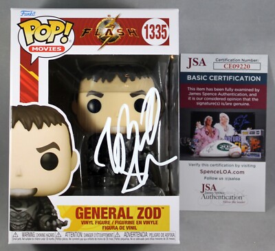 MICHAEL SHANNON SIGNED GENERAL ZOD THE FLASH FUNKO POP FIGURE