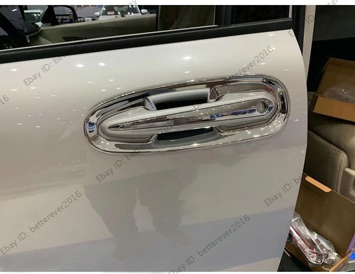 8pcs ABS Chrome Car Door Bowl Cover Trim Decoration For Toyota Sienna 2021-2024 - Picture 8 of 9
