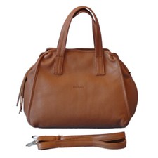 Bruno Rossi Brown Italian Leather Handbag