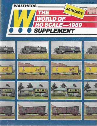 1989 Walthers HO Scale Model Railroad 