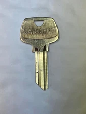 Sargent Original Key Blank 275LA, 5-Pin, Ilco #1007LA & S22 1/2, New Old Stock