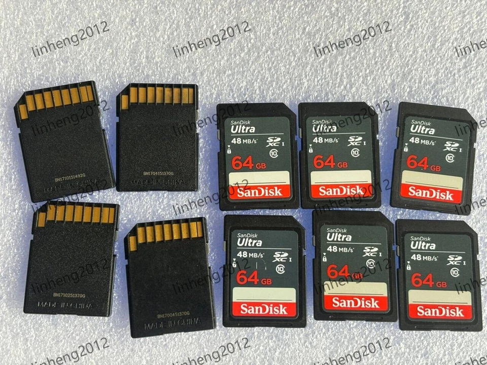 10PCS  SANDISK ULTRA  64GB SD 48MB/S CARD SDHC - Image 2 of 2
