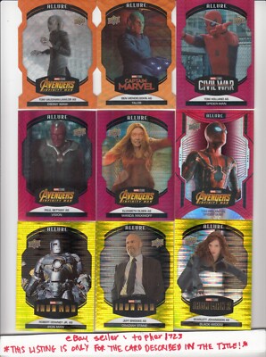 marvel allure ayesha サインカード marvel allure ayesha