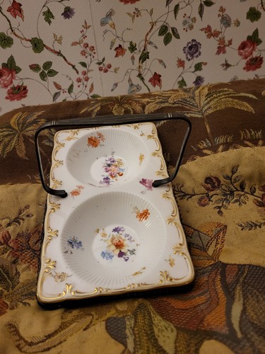 Rare Doulton Burslem Scone & Muffin Silverplate Serving Tray~Victorian High Tea - Picture 14 of 19
