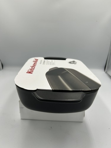 KitchenAid Teglia da Forno in Gres Nera Media Teglia da Forno Lasagne - Foto 3 di 6