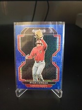 Ryan Cermak 2022 Prizm Draft Picks Baseball Blue Mojo Prizm. Illinois State