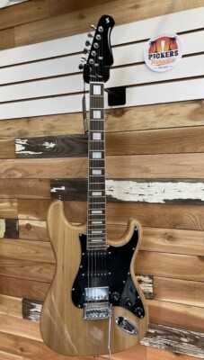 Stagg Vintage Series S-60 Solid Alder Body Electric Guitar Natural SES-60 NAT
